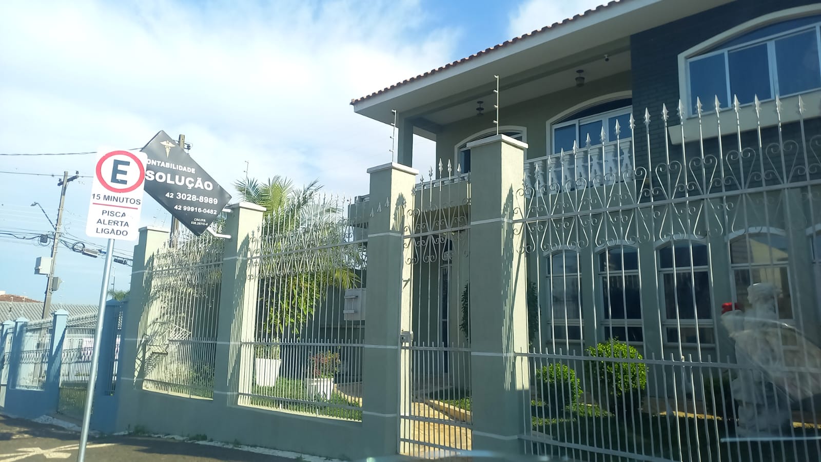 Fachada da Contabilidade Solução